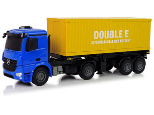 Suur puldiga veoauto 58 cm pikk Double E, sinine hind ja info | Mänguasjad poistele | hansapost.ee