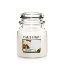 Ароматическая свеча Yankee Candle Shea Butter, 411 г цена и информация | Подсвечники, свечи | hansapost.ee