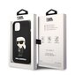 Karl Lagerfeldi ümbris iPhone 13 jaoks, must цена и информация | Telefonide kaitsekaaned ja -ümbrised | hansapost.ee