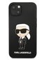 Karl Lagerfeldi ümbris iPhone 13 jaoks, must цена и информация | Telefonide kaitsekaaned ja -ümbrised | hansapost.ee