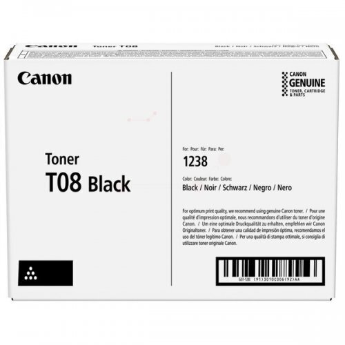 Canon T08 (3010C006), must цена и информация | Laserprinteri toonerid | hansapost.ee