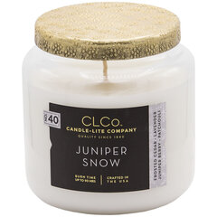 Candle-Lite lõhnaküünal korgiga Juniper Snow, 396 g hind ja info | Küünlad, küünlajalad | hansapost.ee