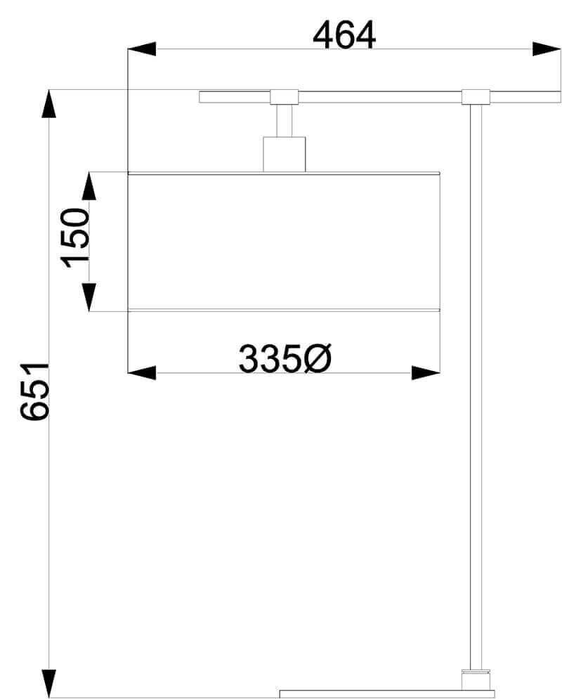 Lauavalgusti Elstead Lighting Balance BALANCE-TL-BRPB hind ja info | Laualambid | hansapost.ee