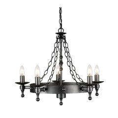 Подвесной светильник Elstead Lighting Warwick WR5-GRAPHITE цена и информация | Потолочный светильник, 38 x 38 x 24 см | hansapost.ee