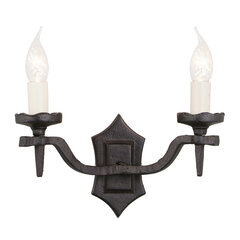 Настенный светильник Elstead Lighting Rectory RY2B-BLACK цена и информация | Настенный светильник Конусы | hansapost.ee