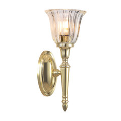 Настенный светильник Elstead Lighting Dryden BATH-DRYDEN1-PB цена и информация | Настенный светильник Конусы | hansapost.ee