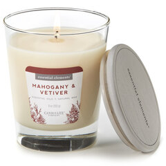 Candle-Lite ароматическая свеча с крышечкой Mahogany & Vetiver, 255 г цена и информация | Свечи, подсвечники | hansapost.ee