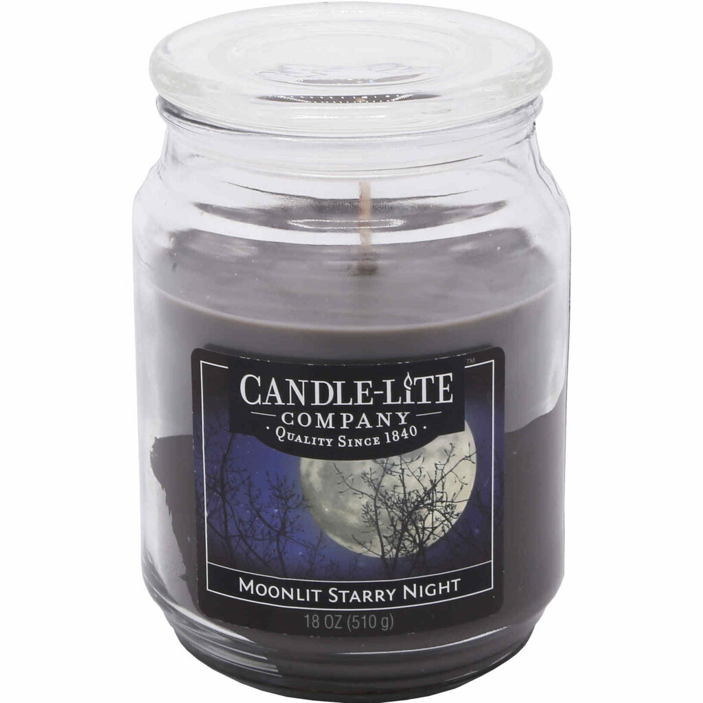 Lõhnaküünal kaanega Candle-Lite Moonlit Starry Night, 510 g hind ja info | Küünlad, küünlajalad | hansapost.ee