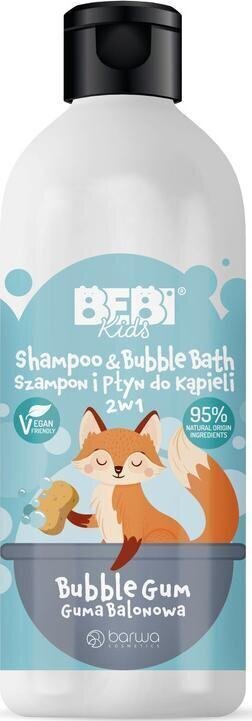 Šampoon ja vannivaht Barwa Bebi Kids 2in1 närimiskumm, 500 ml hind ja info | Laste ja ema kosmeetika | hansapost.ee