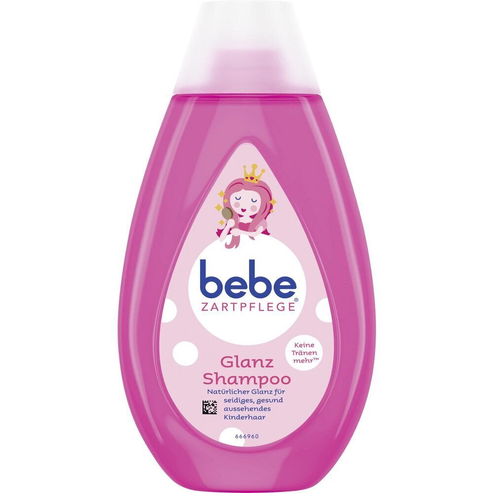 Laste šampoon Bebe Zartpflege Glanz-Shampoo, 300 ml hind ja info | Laste ja ema kosmeetika | hansapost.ee