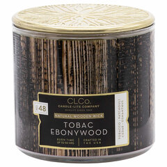 Lõhnaküünal kaanega Candle-Lite Tobac Ebonywood, 396 g hind ja info | Küünlad, küünlajalad | hansapost.ee