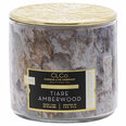Lõhnaküünal kaanega Candle-Lite Tiare Amberwood, 396 g