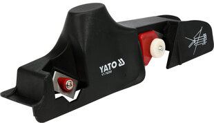 Рубанок для гипсокартонных краёв 2 ножа YT-76260 YATO цена и информация | Механические инструменты | hansapost.ee