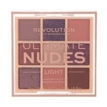 Makeup Revolution Ultimate Nudes Eyeshadow Palette 8.1 g  Medium цена и информация | Тушь, средства для роста ресниц, тени для век, карандаши для глаз | hansapost.ee