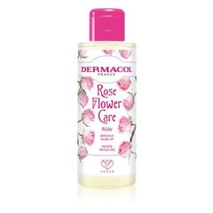 Масло для тела Dermacol Flower Care Delicious Body Oil, Розовое, 100 мл цена и информация | Кремы, лосьоны для тела | hansapost.ee
