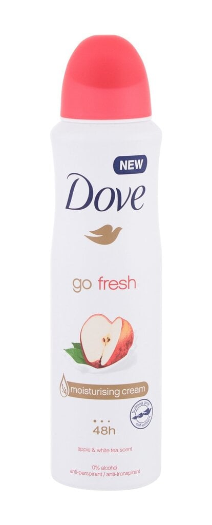 Dove Go Fresh Apple antiperspirant 150 ml цена и информация | Dušigeelid ja deodorandid naistele | hansapost.ee