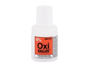 Kallos Oxi Oxidation Emulsion 6% - Cream peroxide 60ml цена и информация | Краска для волос | hansapost.ee