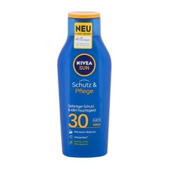 Nivea Sun Protect & Moisture Lotion SPF 30 - Sunscreen for the body 400ml цена и информация | Кремы от загара | hansapost.ee
