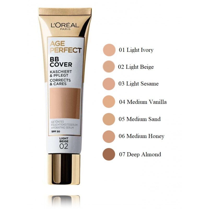 Age Perfect BB Cover BB Cream цена и информация | Jumestuskreemid ja puudrid | hansapost.ee