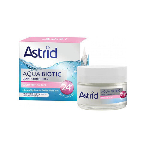 Päeva- ja öökreem kuivale ja tundlikule nahale Aqua Biotic 50 ml hind ja info | Näokreemid | hansapost.ee