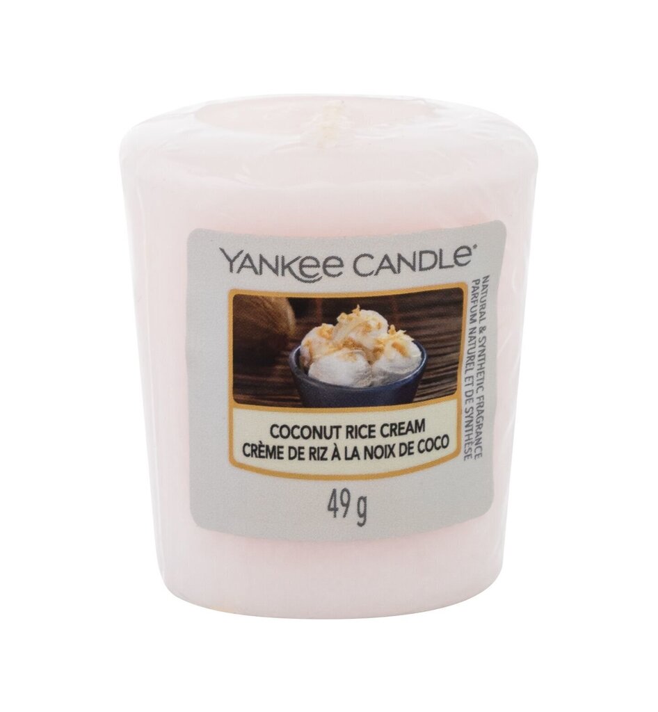 Lõhnaküünal Yankee Candle Coconut Rice Cream 49 g hind ja info | Küünlad, küünlajalad | hansapost.ee