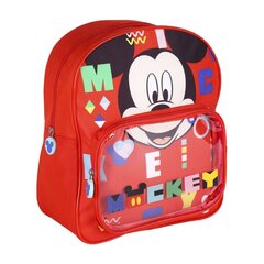 Koolikott Mickey Mouse, punane hind ja info | Koolikotid ja seljakotid | hansapost.ee