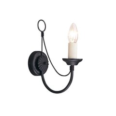 Настенный светильник Elstead Lighting Carisbrooke CB1-BLACK цена и информация | Настенные светильники | hansapost.ee