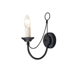 Настенный светильник Elstead Lighting Carisbrooke CB1-BLACK цена и информация | Настенные светильники | hansapost.ee