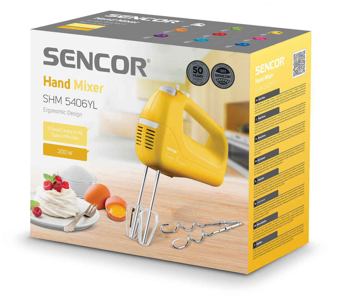 Sencor SHM 5406YL hind ja info | Mikserid | hansapost.ee