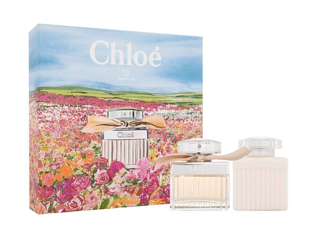 Kinkekomplekt naistele: parfüümvesi Chloé Chloe EDP 50 ml + ihupiim100 ml hind ja info | Parfüümid naistele | hansapost.ee