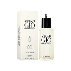 Parfüümvesi meestele Giorgio Armani Men's Acqua Di Gio Refill EDP, 150 ml hind ja info | Parfüümid meestele | hansapost.ee