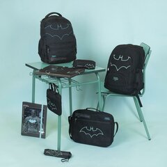 Koolikott batman, must (18 x 2 x 25 cm) цена и информация | Школьные рюкзаки, спортивные сумки | hansapost.ee