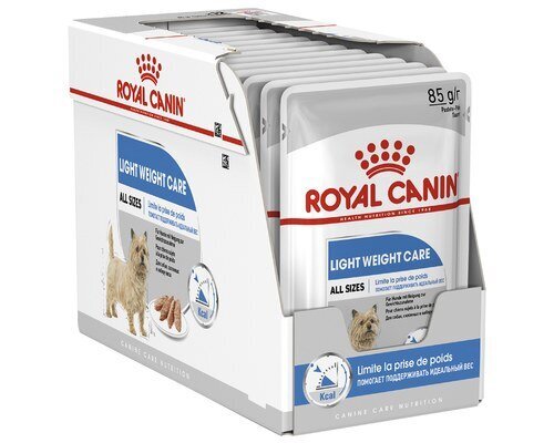 Royal Canin Light Weight Care märgtoit, 12 x 85 g цена и информация | Koerakonservid | hansapost.ee