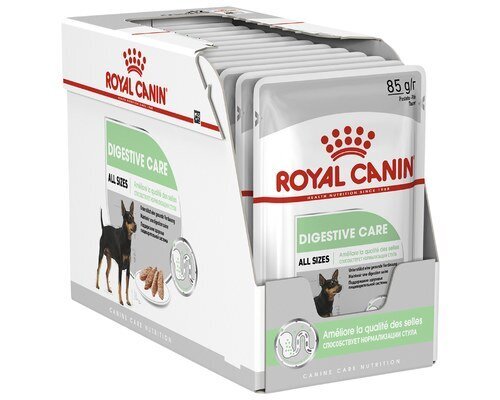 Royal Canin Digestive Care märgtoit koertele, 12 x 85 g hind ja info | Koerakonservid | hansapost.ee