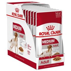 Влажный корм Royal Canin Medium Adult для собак, 10x140 гр цена и информация | Консервы для собак | hansapost.ee