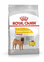 Корм Royal Canin Medium Dermacomfort для собак с чувствительной раздраженной кожей, 12 кг цена и информация | Сухой корм для собак | hansapost.ee