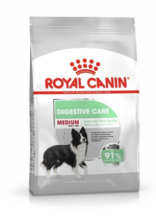 Royal Canin Medium Digestive Care kuivtoit koertele, 12 kg hind ja info | Koerte kuivtoit ja krõbinad | hansapost.ee