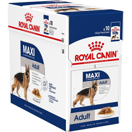 Royal Canin Maxi Adult konservid 140 g x 10 tk. hind ja info | Koerakonservid | hansapost.ee