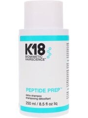 Šampoon K18 Peptide Prep Detox Shampoo, 250 ml hind ja info | Šampoonid | hansapost.ee