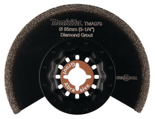 Multitool teemant segment saetera 85 mm B-65034 Makita цена и информация | Механические инструменты | hansapost.ee