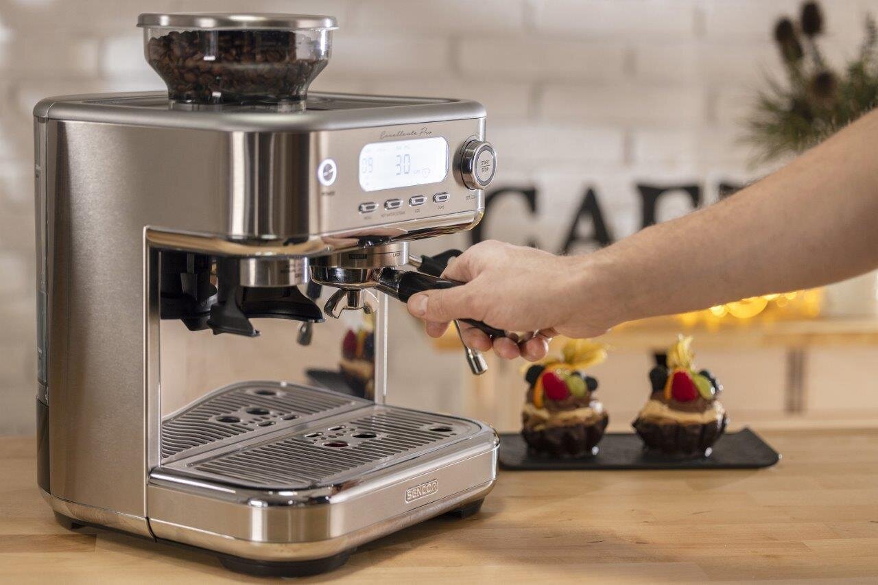 Sencor SES 6050SS espressomasin цена и информация | Kohvimasinad ja espressomasinad | hansapost.ee