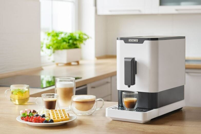 Sencor SES 7210WH automaatne kohvimasin hind ja info | Kohvimasinad ja espressomasinad | hansapost.ee