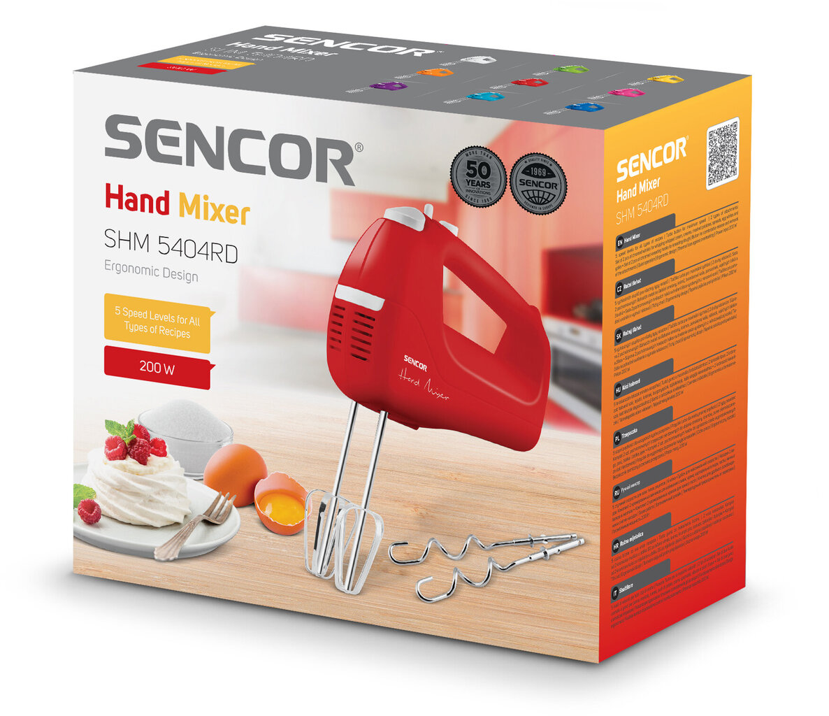 Sencor SHM 5404RD hind ja info | Mikserid | hansapost.ee