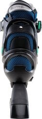 Регулируемые роликовые коньки CoolSlide Wonton YB, размер 40-43, черный/синий цвет цена и информация | Ролики | hansapost.ee