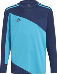 Джемпер для вратаря Adidas Squadra 21 Молодежный GN6947, синий цена и информация | Футбольная форма и другие товары | hansapost.ee