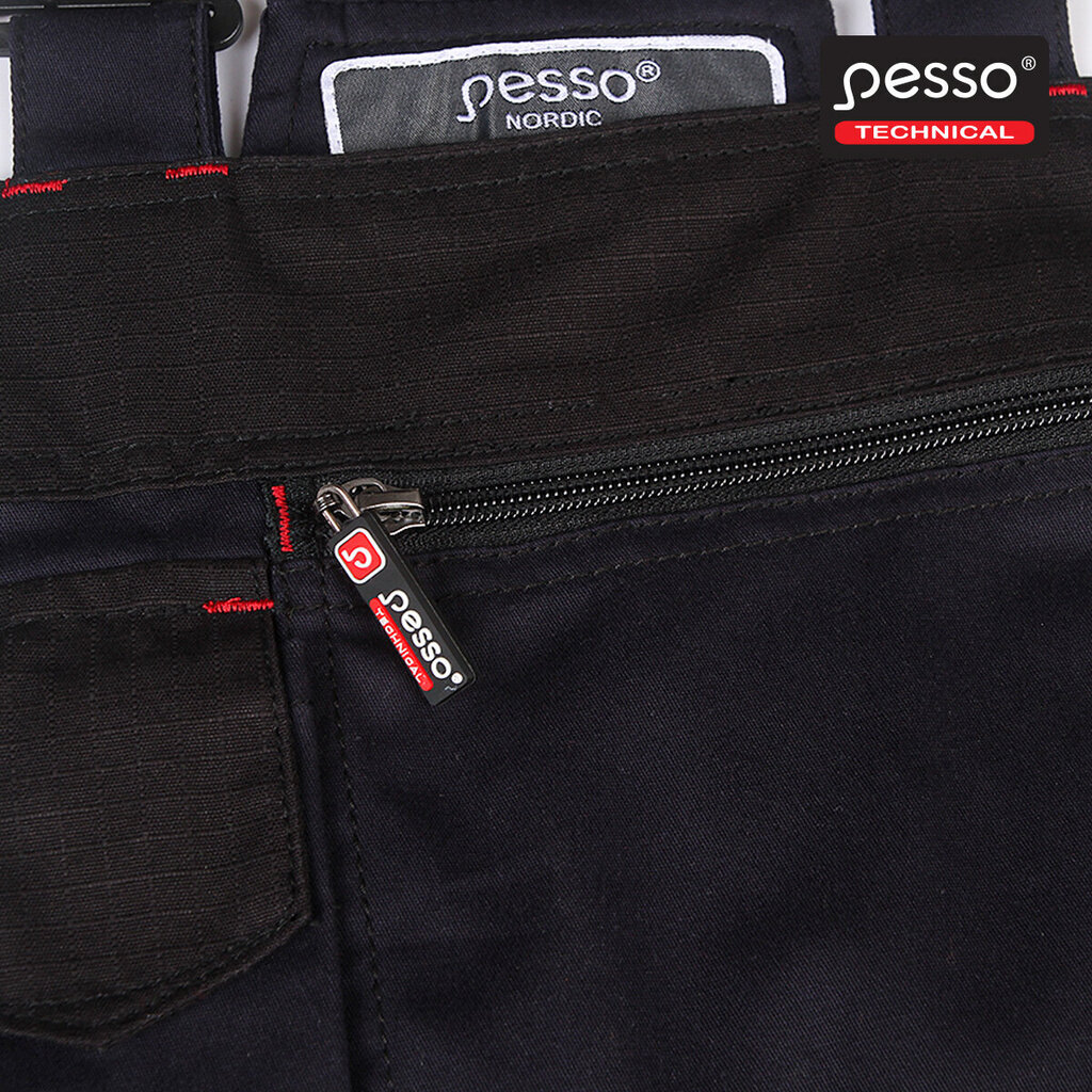 Töö traksipüksid Pesso Twill Stretch цена и информация | Tööriided | hansapost.ee