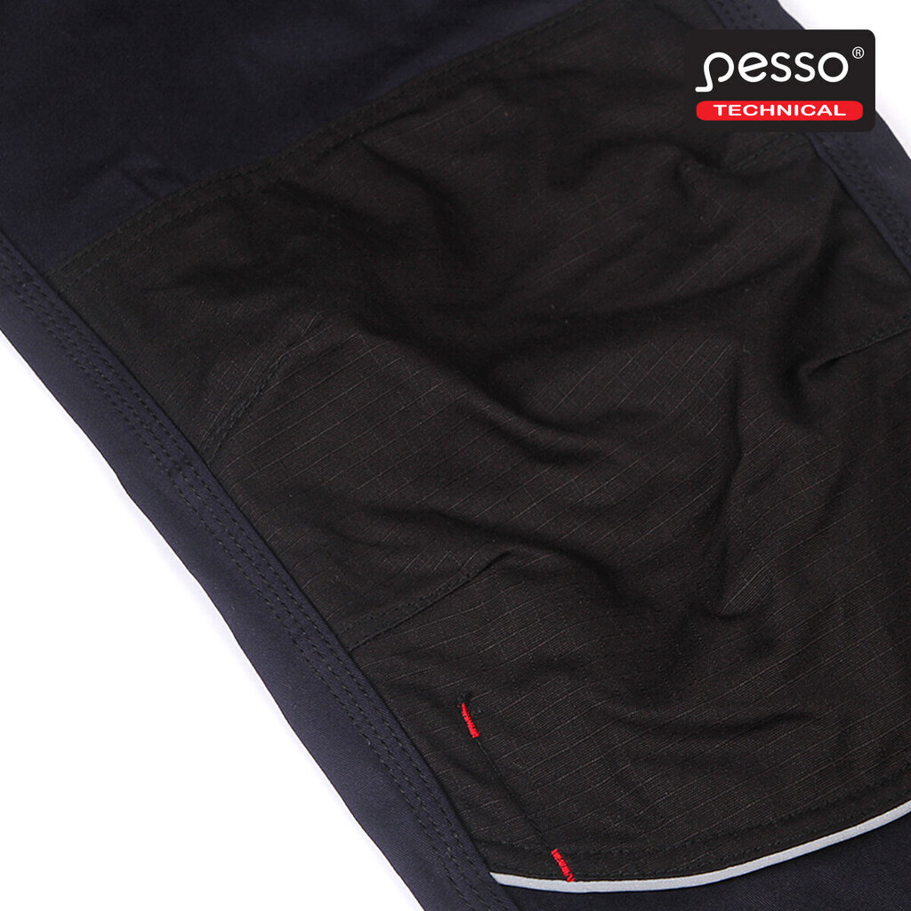 Töö traksipüksid Pesso Twill Stretch цена и информация | Tööriided | hansapost.ee