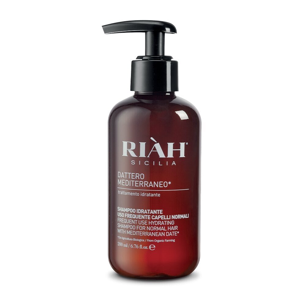 Niisutav šampoon sagedaseks kasutamiseks Riah Sicilia, 200ml цена и информация | Šampoonid | hansapost.ee