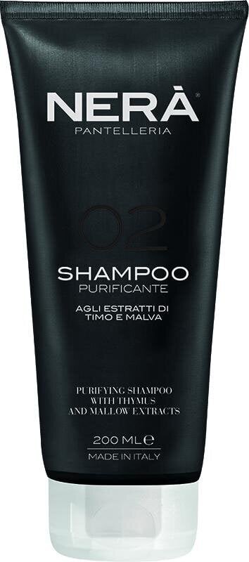 Puhastav šampoon rasusele peanahale Nera Pantelleria, 200 ml цена и информация | Šampoonid | hansapost.ee