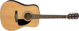 Akustilise kitarri komplekt Fender FA-115 Natural hind ja info | Kitarrid | hansapost.ee